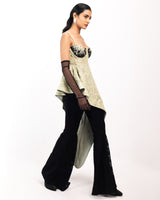 TROPICAL ECLIPSE CORSET TOP