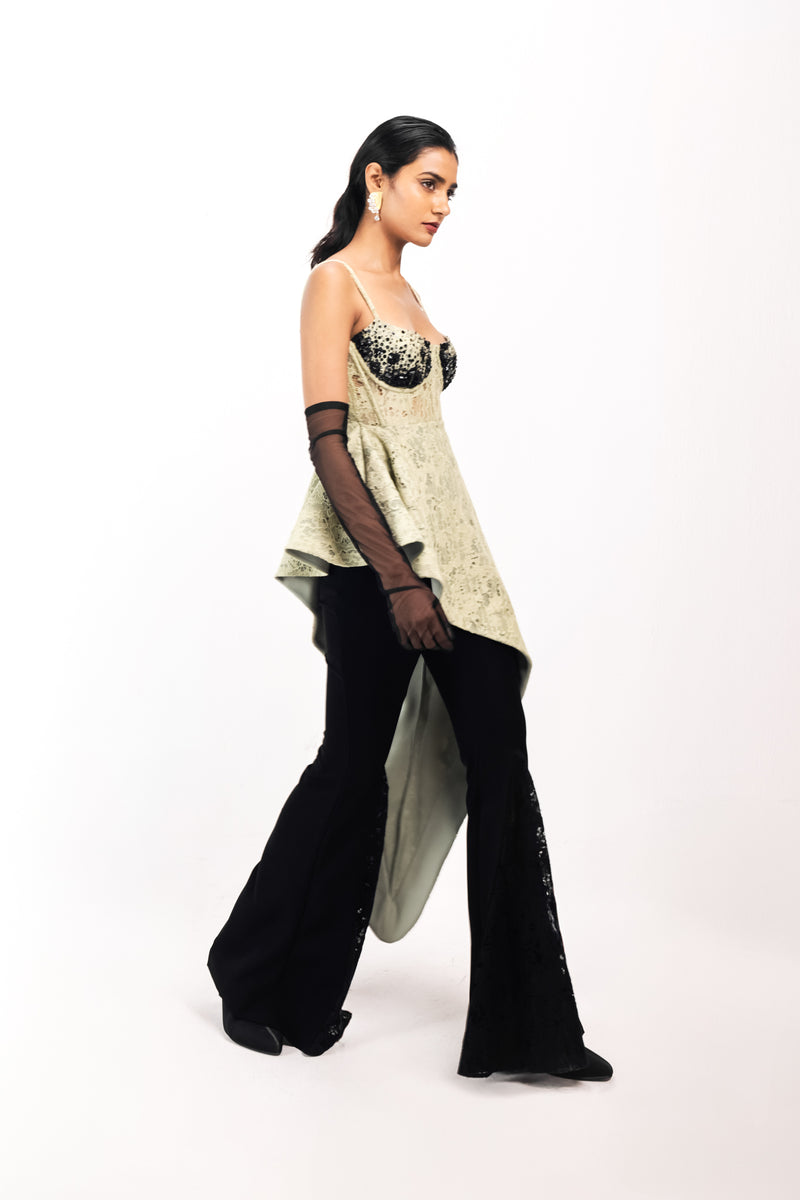 TROPICAL ECLIPSE CORSET TOP