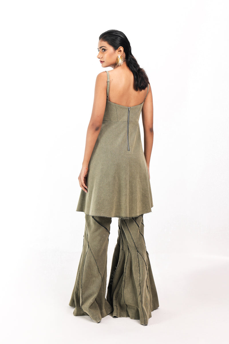 SAGE DRIFT CORSET TOP