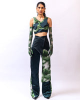 MOSS MOSAIC TOP