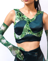 MOSS MOSAIC TOP