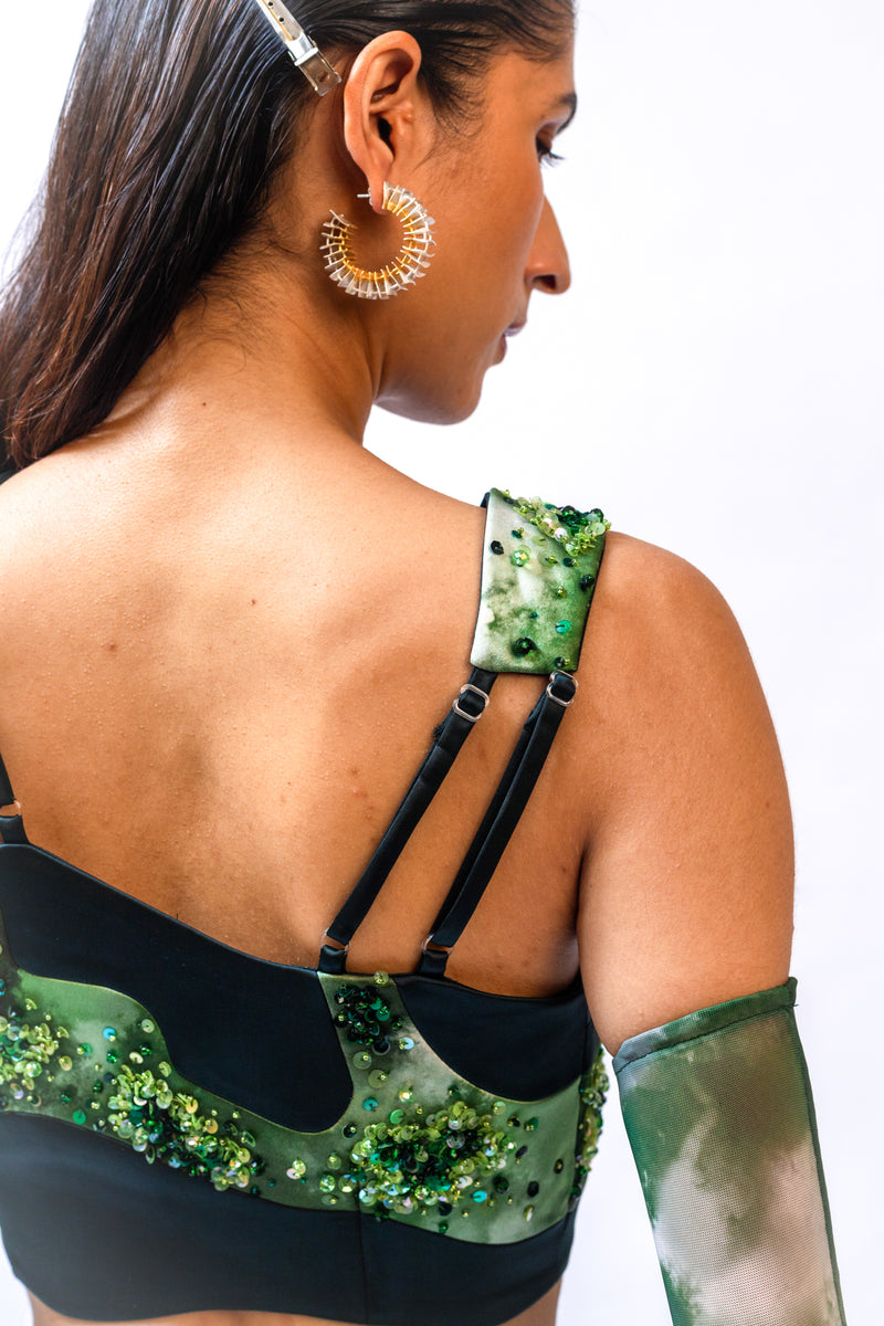 MOSS MOSAIC TOP