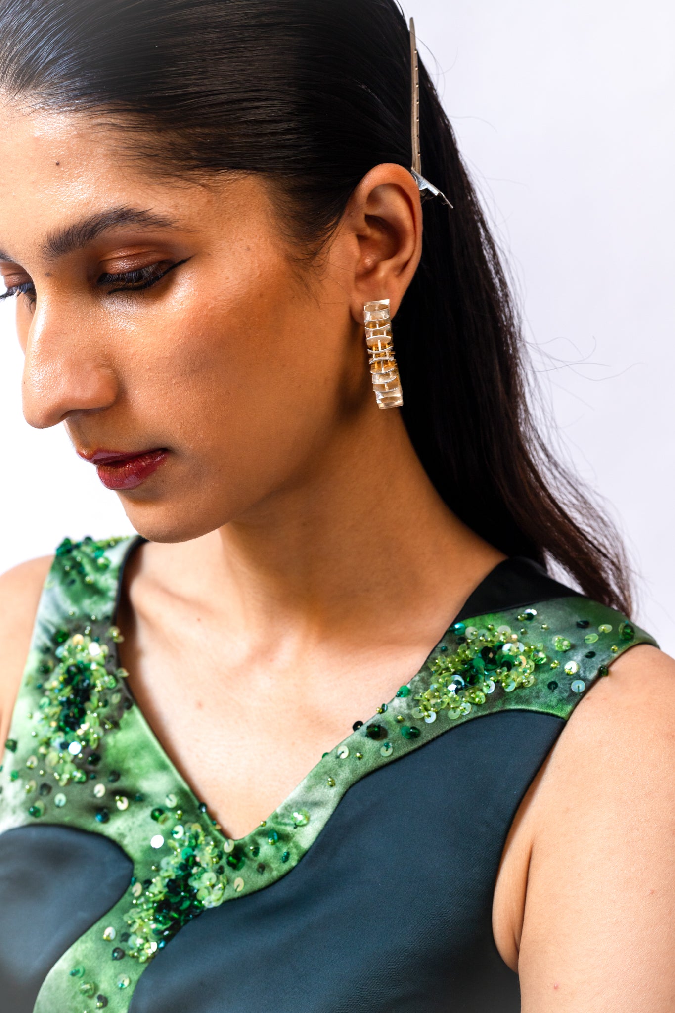 MOSS MOSAIC TOP