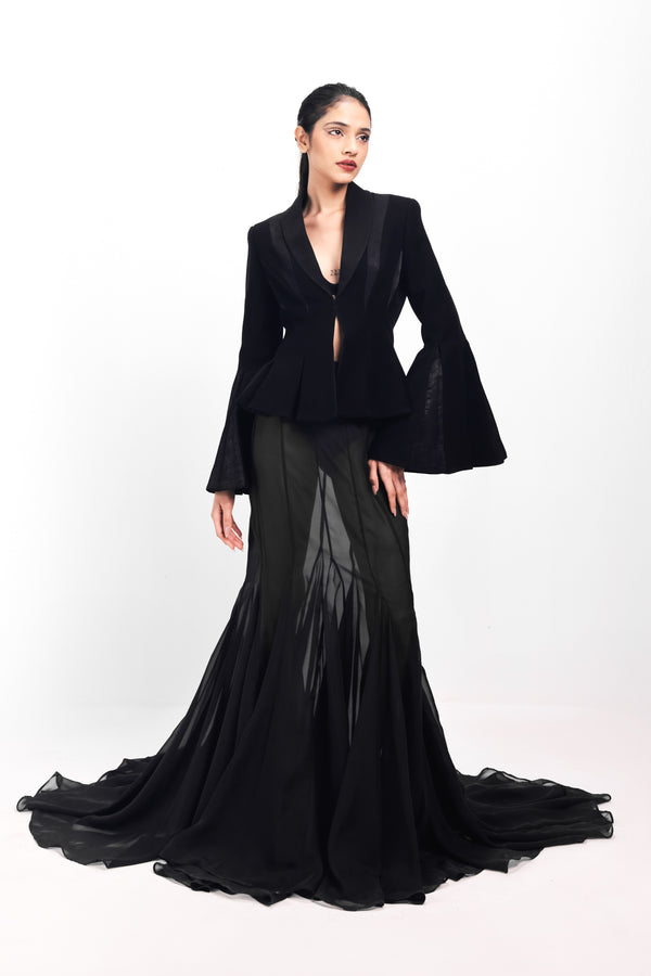 SHADOW BLOOM SKIRT