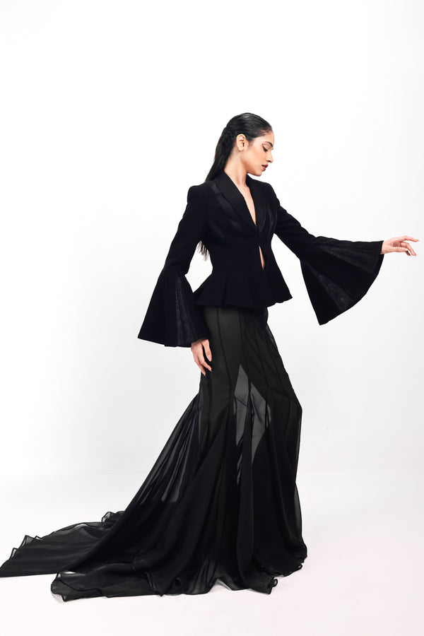 SHADOW BLOOM SKIRT