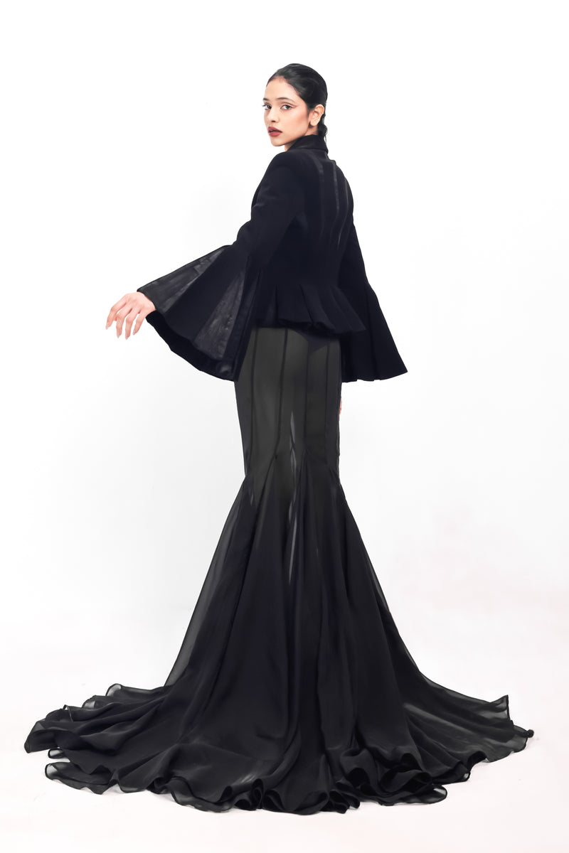 SHADOW BLOOM SKIRT