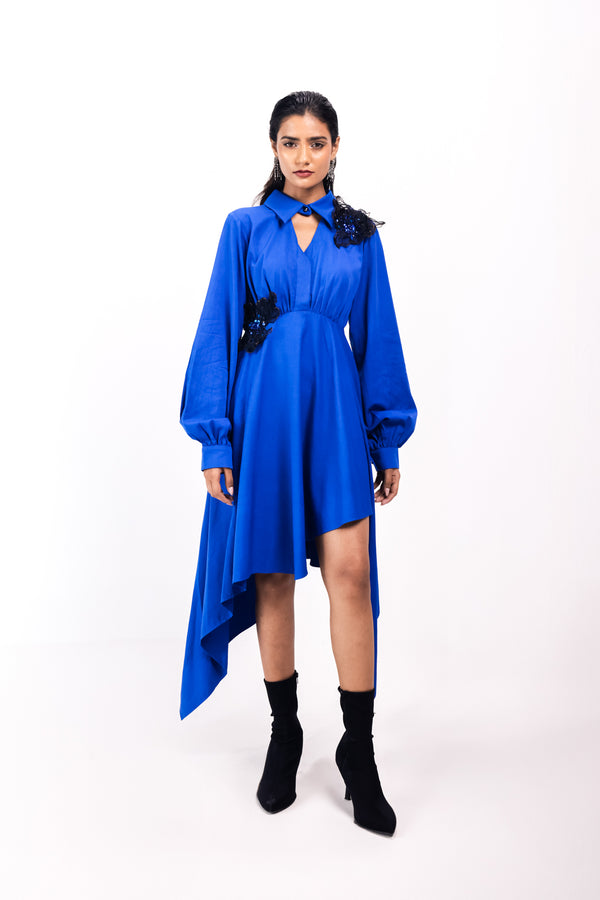 SAPPHIRE WILT DRESS