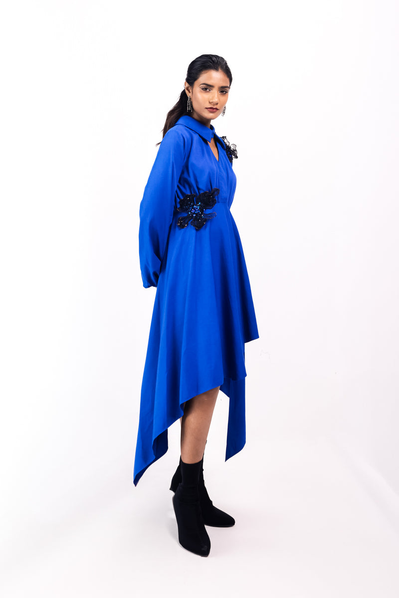 SAPPHIRE WILT DRESS