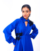 SAPPHIRE WILT DRESS
