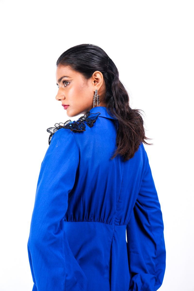 SAPPHIRE WILT DRESS