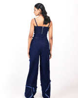 WEATHERED INDIGO BUSTIER