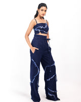 WEATHERED INDIGO TROUSER