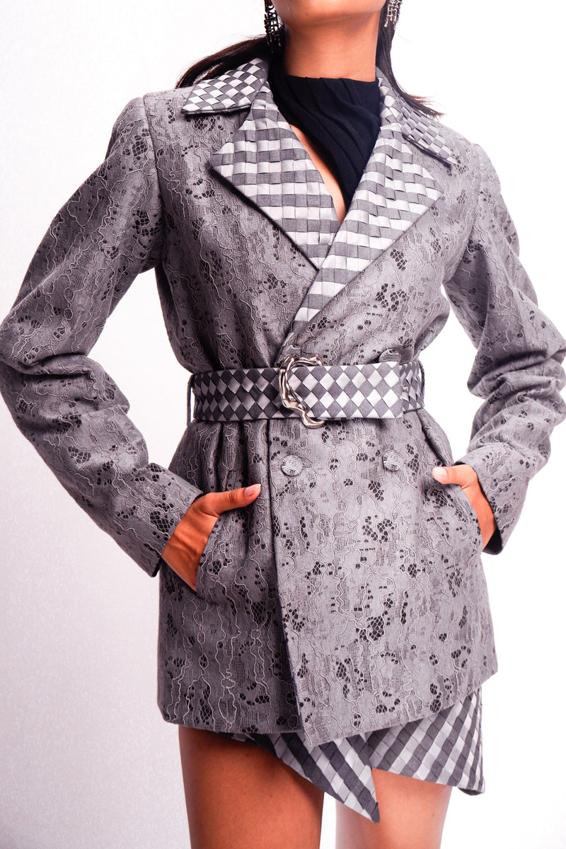 CORDED WHISPER TRENCH