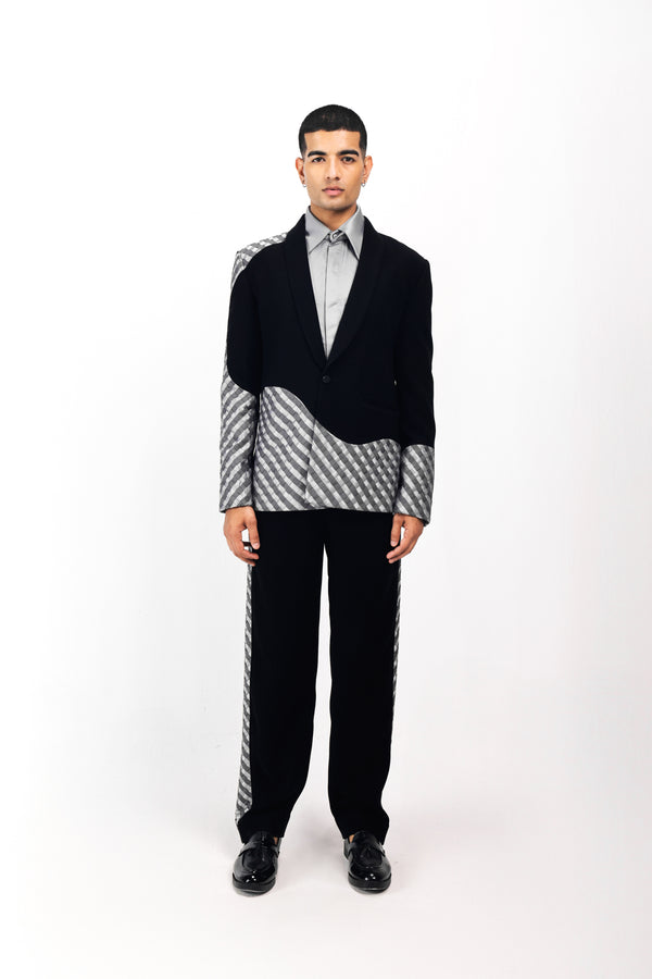 Graphite Serene Blazer Set