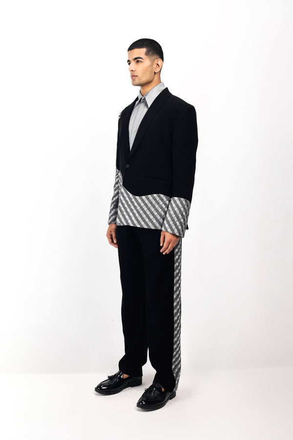 Graphite Serene Blazer Set