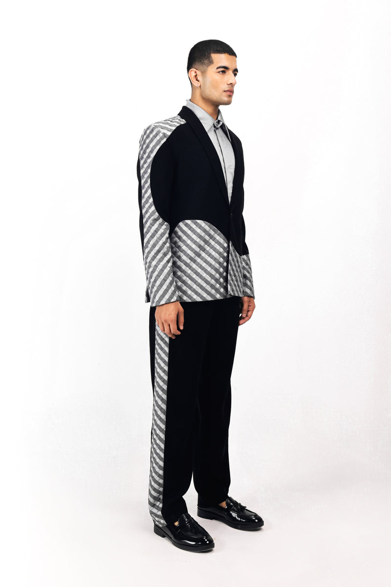 Graphite Serene Blazer Set