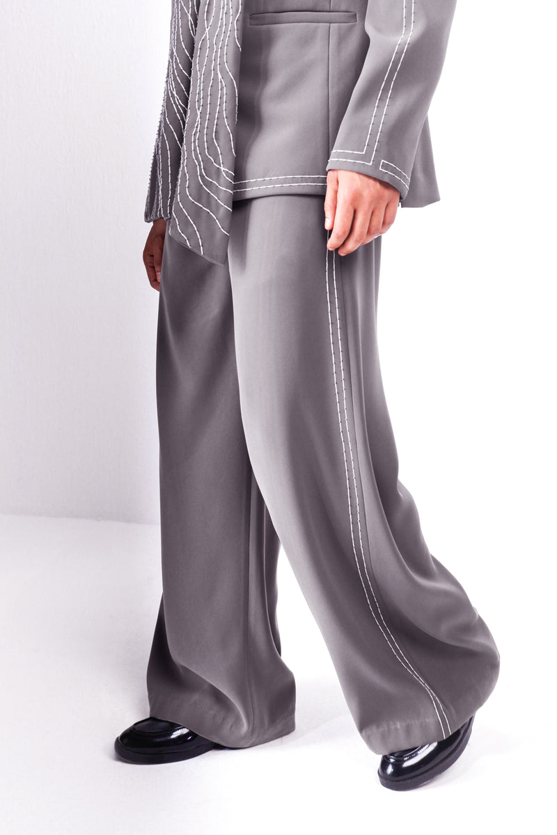 Silver Dusk Blazer Set