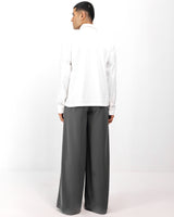 IVORY GLITCH ROOT SHIRT