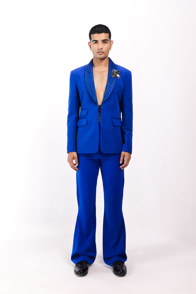Celestal Bloom Blazer Set