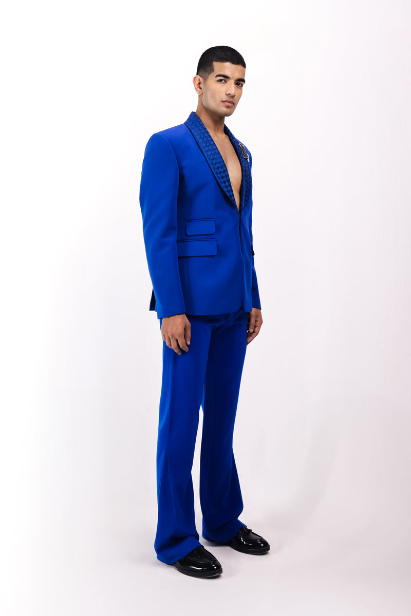 Celestal Bloom Blazer Set