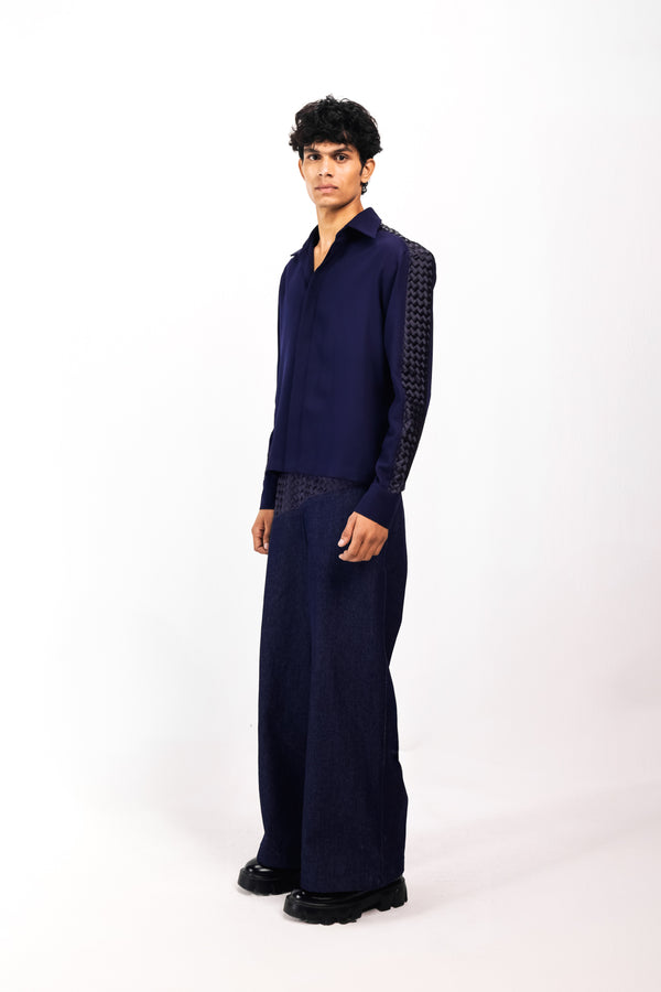 INDIGO DRIFT SHIRT
