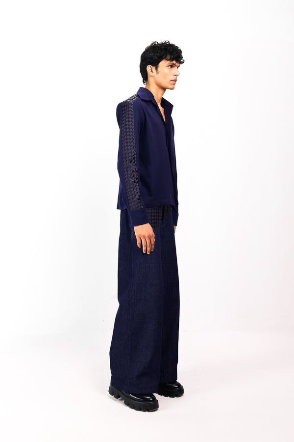 INDIGO DRIFT SHIRT - Image 4