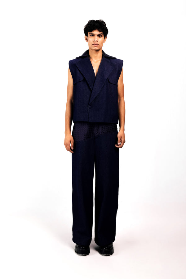 INDIGO DRIFT TROUSER