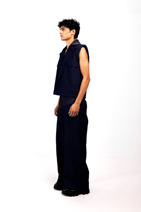 INDIGO DRIFT TROUSER