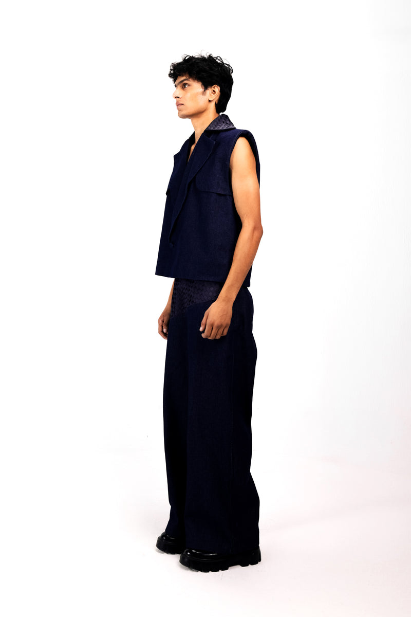 INDIGO DRIFT TROUSER