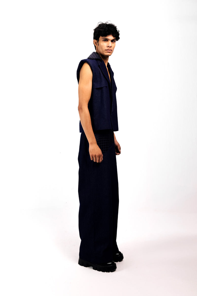 INDIGO DRIFT TROUSER