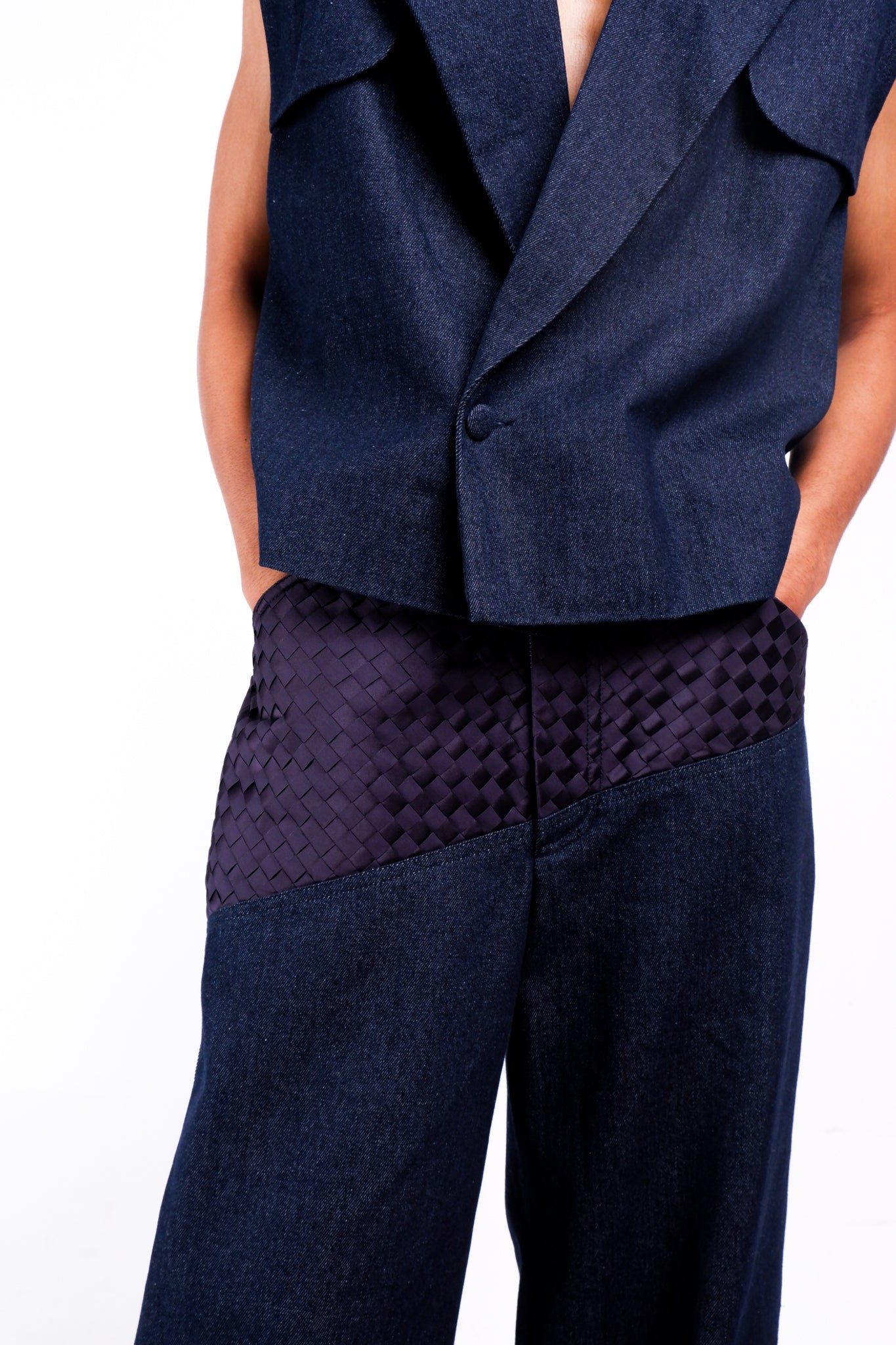 INDIGO DRIFT TROUSER