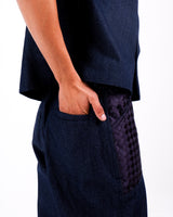 INDIGO DRIFT TROUSER