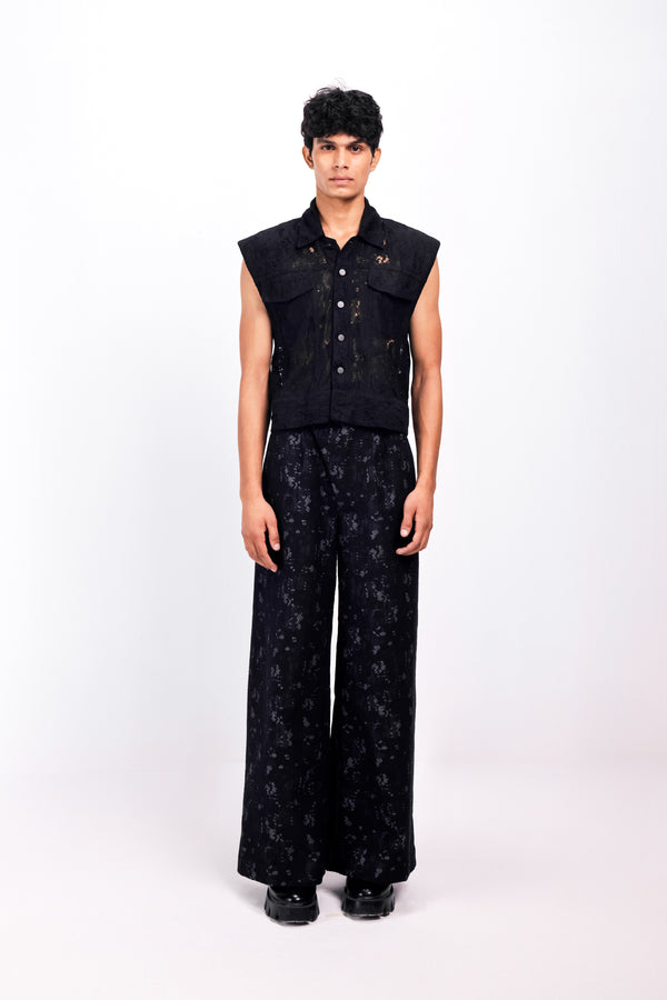 VEIN SCRIPT TROUSER