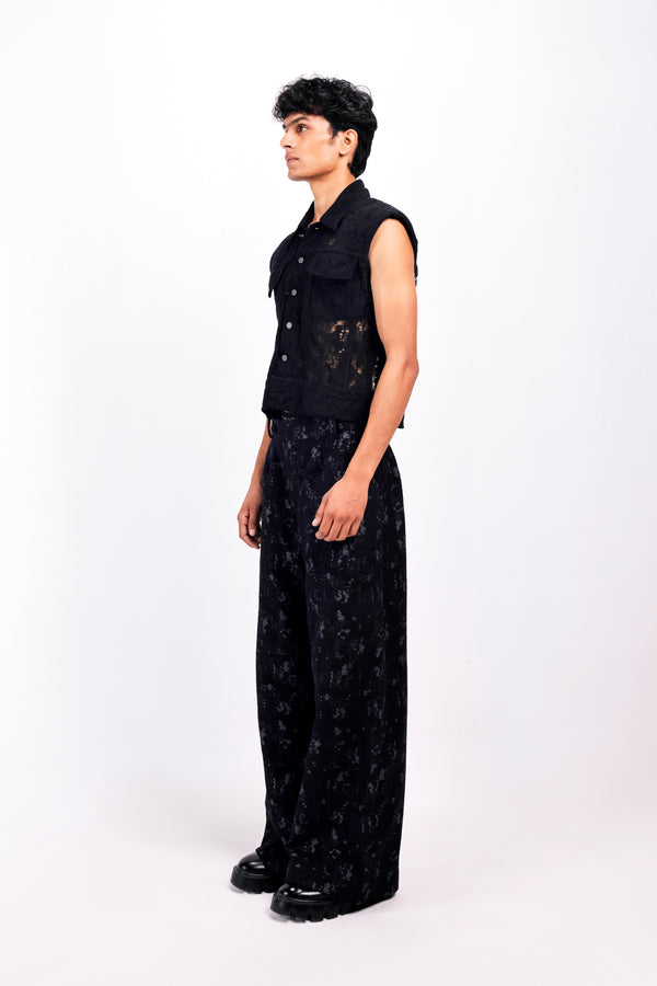 VEIN SCRIPT TROUSER