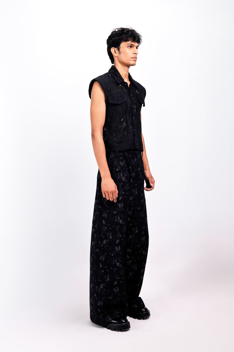 VEIN SCRIPT TROUSER