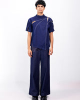 WEATHERED INDIGO T-SHIRT