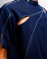 WEATHERED INDIGO T-SHIRT
