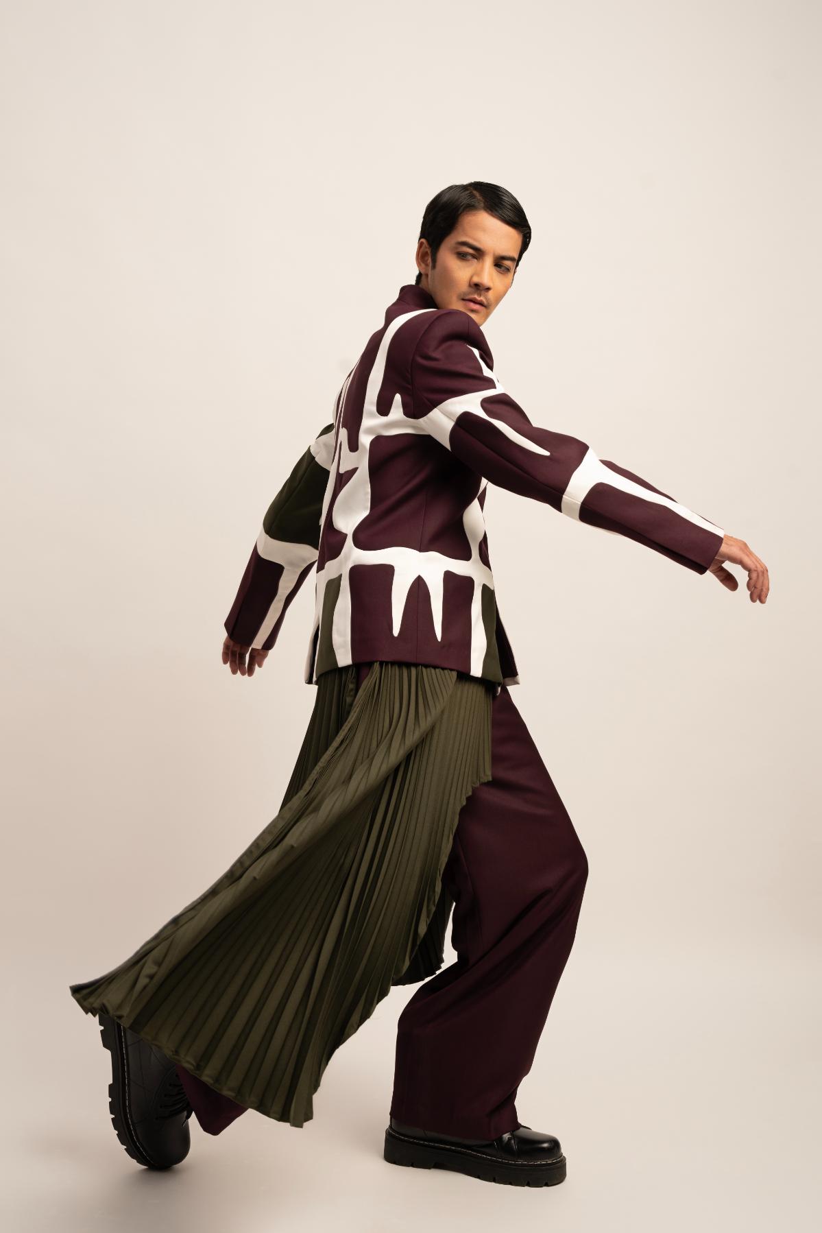 The Chaos Cascade Trouser Set