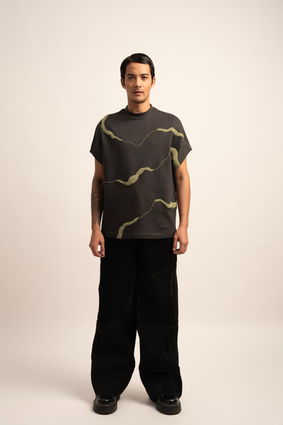 The Luxe Splendor Beaded T-Shirt