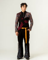 Torment Print Blazer - siddhantagrawal