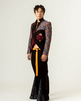 Torment Print Blazer - siddhantagrawal