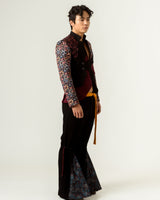 Torment Print Blazer - siddhantagrawal