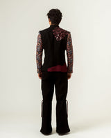 Torment Print Blazer - siddhantagrawal