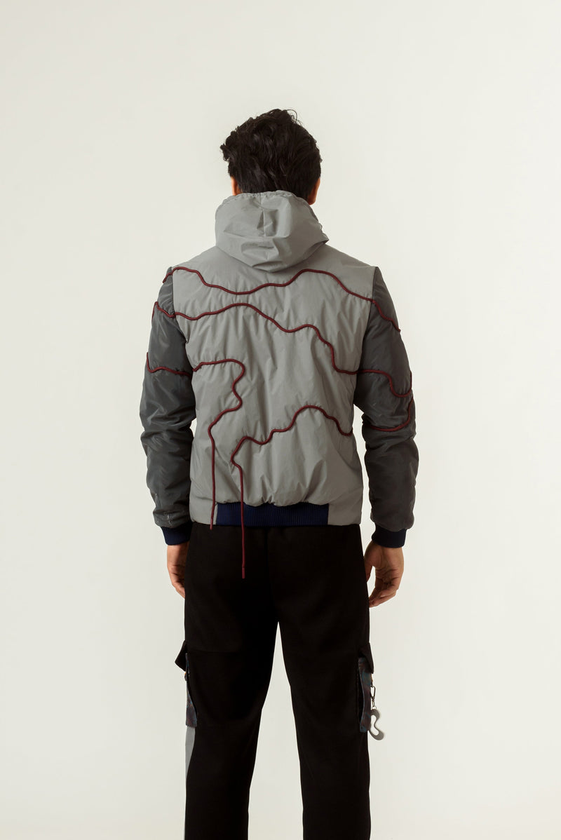 Unisex Reflect Bomber Jacket - siddhantagrawal