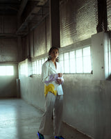 Ivory Lilac Suit - siddhantagrawal