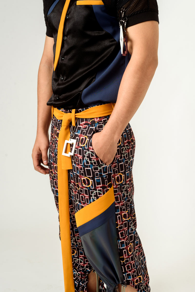 Torment Print Trouser - siddhantagrawal