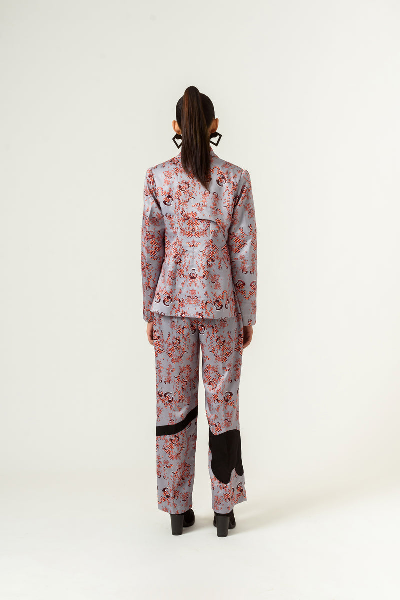 DNA-Print Trousers - siddhantagrawal