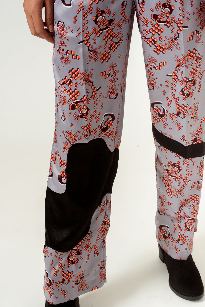 DNA-Print Trousers - siddhantagrawal