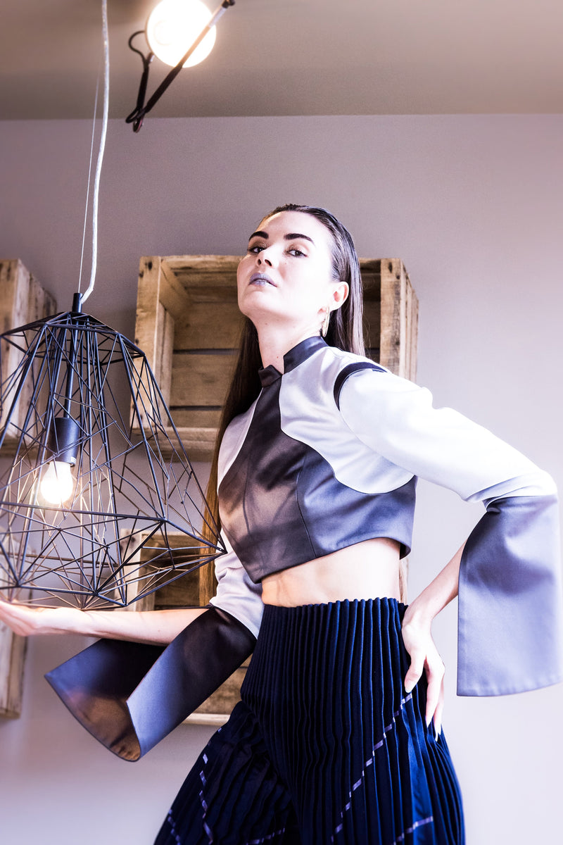 SA Grad Bustier Top - siddhantagrawal