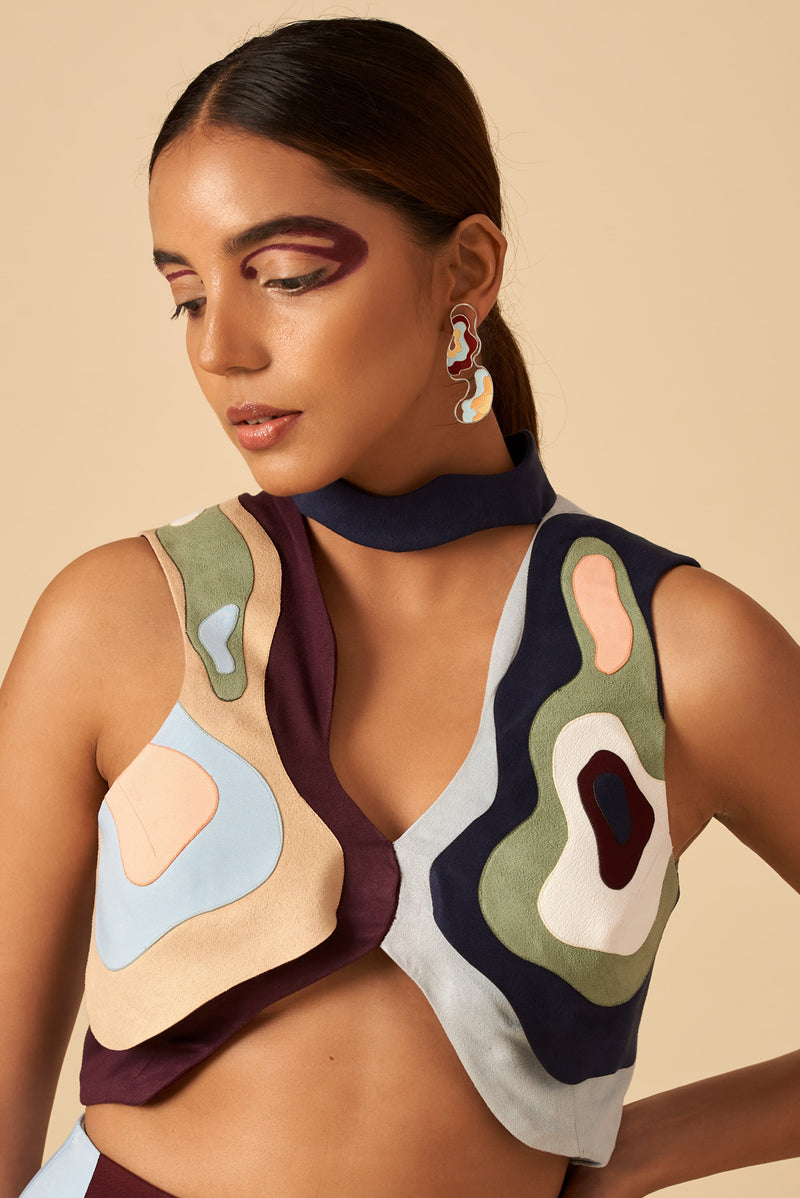 INFINITE FREQUENCY BUSTIER - siddhantagrawal